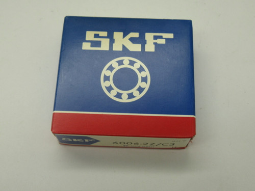 SKF 6006-2Z/C3 Deep Groove Ball Bearing 30mm Bore 55mm OD 13mm W NEW