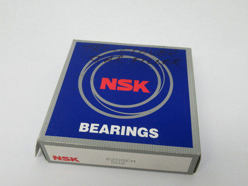 NSK Bearing 6208CM Deep Groove Ball Bearing 40mm ID 80mm OD 18mm Width NEW