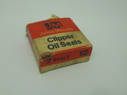 Johns-Manville 4050-LPD Clipper Oil Seals 35mm ID *Lot of 2/Damaged Box* NEW