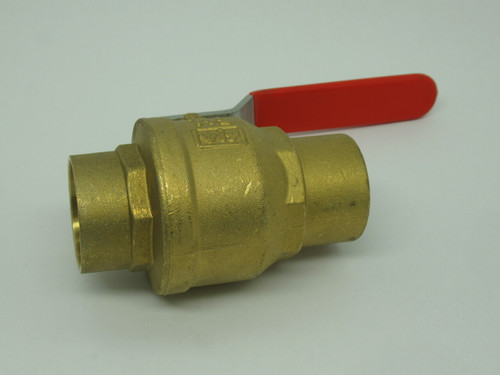 M. A. Stewart B-4 Brass Ball Valve 1-1/2" 150WSP 600WOG NOP