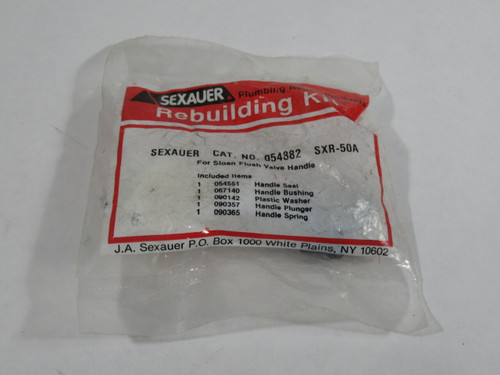 Sexauer 054882 SXR-50A Sloan Flush Valve Handle Rebuild Kit NWB