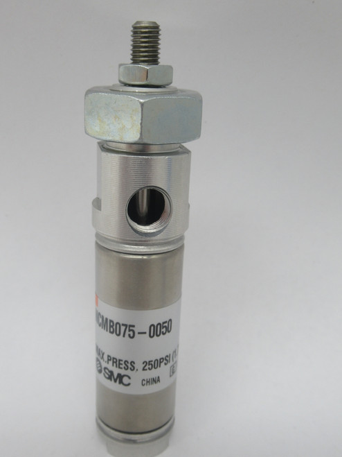 SMC NCMB075-0050 Compact Cylinder 3/4" Bore 1/2" Stroke NOP