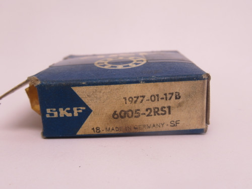 SKF 6005-2RS1 Deep Groove Bearing 25x47x12mm SHELF WEAR NOS