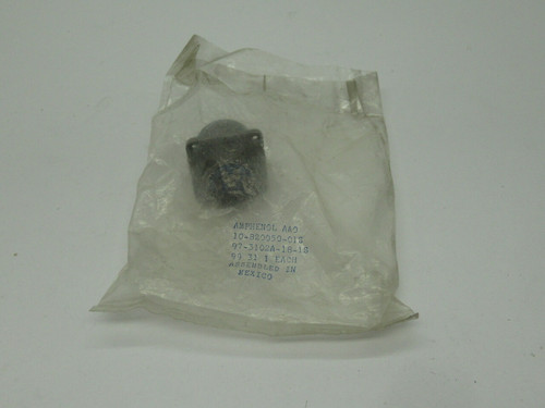 Amphenol 97-3102A-18-1S Connector 10Pin Shell Size 18 10 #16 NWB