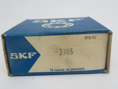 SKF 2305 Ball Bearing 25x62x24mm NEW