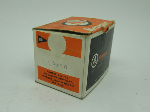 Ramset 5456 Fastener Pin w/ Washer Lot Of 34 NEW