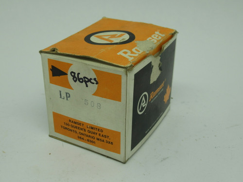 Ramset LP-508 Powder Pin Fastener 1"L 3/16"W Lot Of 86 NEW