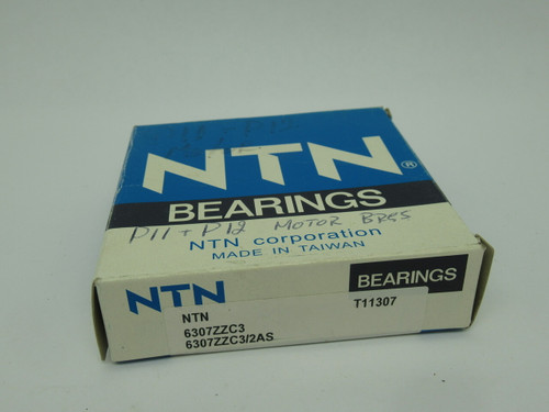 NTN 6307ZZC3/2AS Deep Groove Ball Bearing 35mm ID 80mm OD 21mm Width NEW