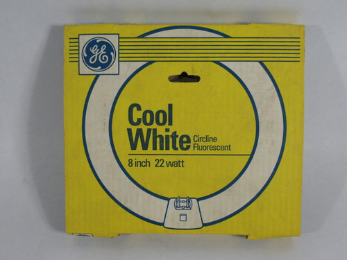 General Electric FC8T9/CW 33774 Cool White Circline Fluorescent 22W 8" NEW