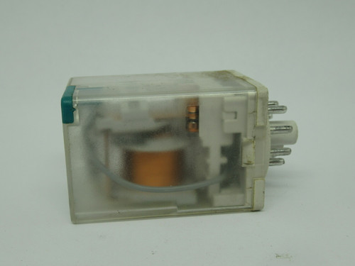 Square D 8501KP12V14 Plug In Relay Series E 8 Pin 10Amp 24V 50/60Hz USED