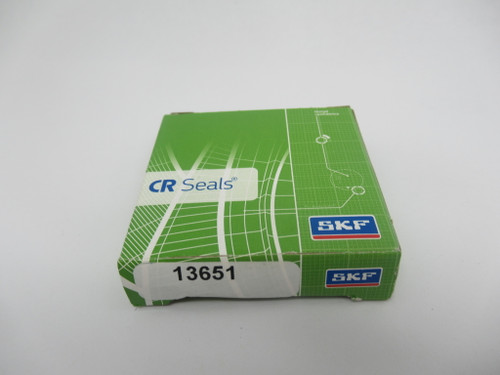 SKF 13651 Grease Seal 1.3750" Shaft 2.1250" OD 0.3130" Width Double Lip NEW
