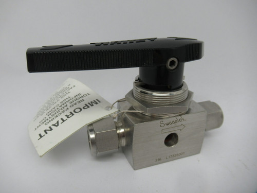 Swagelok SS-45VS8 1/2"SS  Ball Valve 500 psi@100DEG F 34.4 bar@38DEG C NOP