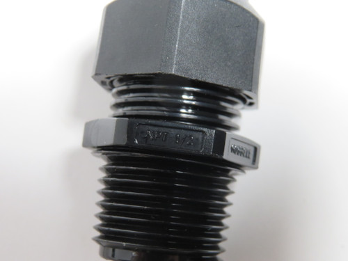 Hubbell SEC50BA Cord Connector 1/2"NPT 0.17-0.45" 4.3-11.4mm Black Lot of 7 NOP