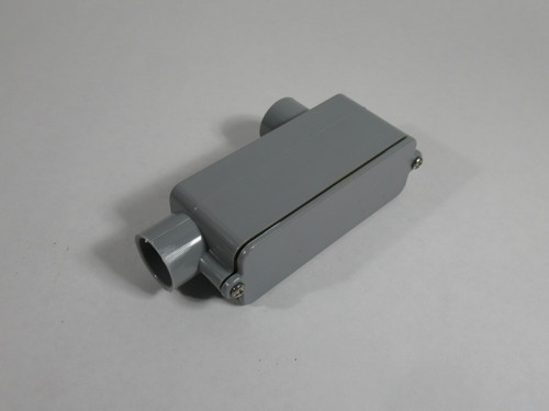 Carlon E986E 3/4" LB PVC Conduit Body USED