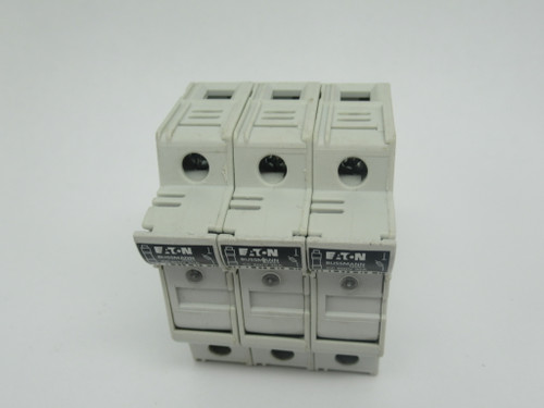 Eaton CHCC3DU Fuse Holder 3 Pole 30 Amp 600V 200KA Class CC USED