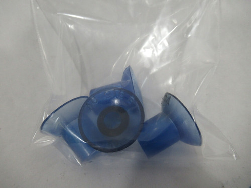 Vi-Cas VC-316B Style C Suction Cup 29.50mmLip 23.90mmH 8.10mmStem Lot of 4 USED