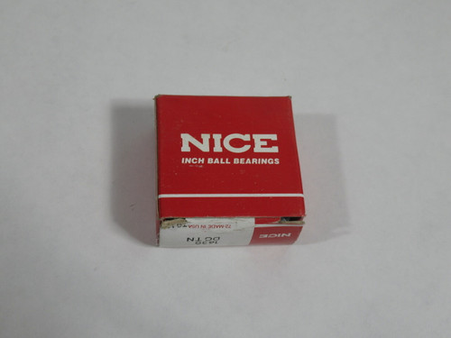 NICE 1630-DCTN Deep Groove Ball Bearing 3/4" B x 1.625" OD x 1/2" W NEW