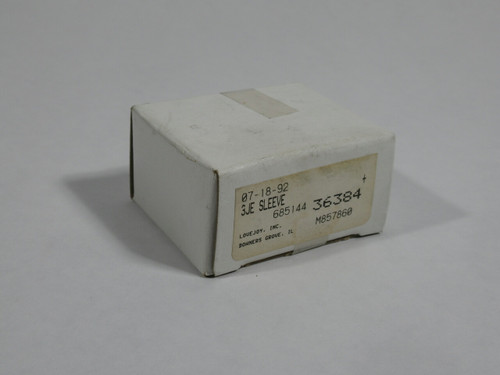Lovejoy 3JE S-Flex Coupling 1-7/8" OD 9200RPM 1" W *SEALED* NEW