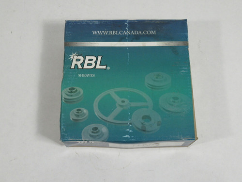 RBL 4-3V650SK V-Belt Sheave 1/2 - 2-5/8" SK Bushing 4 Groove 6.5" OD 3V Belt NEW