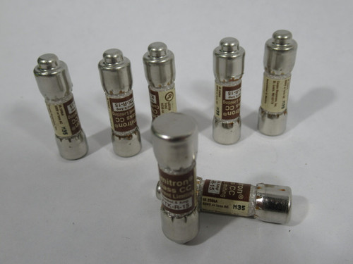 Limitron KTK-R-15 Fast Acting Fuse 15A 600VAC Lot of 7 NEW