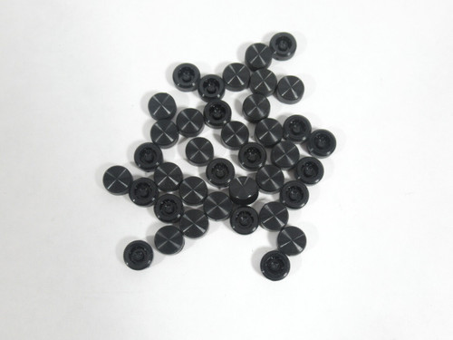 Generic SLK-200 Knurled Thumb Screw Knob 0.327" *LOT OF 38* NOP