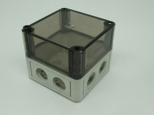 Rittal PK9505100 Enclosure With 4 Knockouts 3-1/2" x 3-1/2" USED