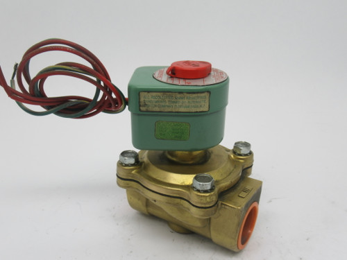 ASCO 8210B54 Solenoid Valve 125/150psi 240/60Hz 15.4W 1"Pipe USED