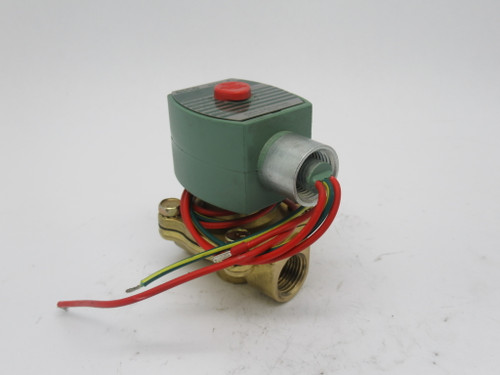 ASCO 8210G94 Solenoid Valve 110/120V 50/60Hz 10.1W 1/2"Pipe 150psi USED