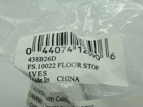 Ives 438B26D Floor Door Stop FS100022 NWB