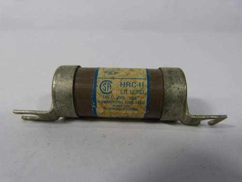 Cefco ES-2 Current & Energy Limiting Fuse 2A 600V USED