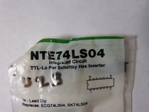 NTE NTE74LS04 Hex Inverter ! NEW !