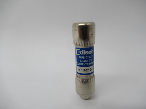 Edison HCTR2.5 Time Delay Current Limiting Fuse 2.5A 600VAC USED