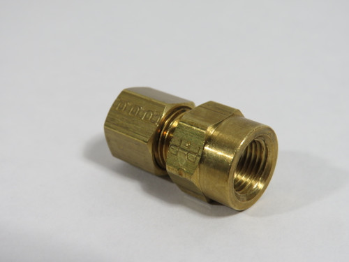 Parker 66C-4-2 Brass Compression Connector 1/4" Tube x 1/8" Female NPT NOP