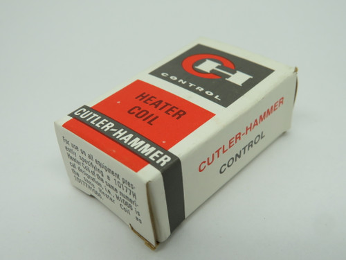 Cutler-Hammer H1038 Overload Relay Heater Coil NEW