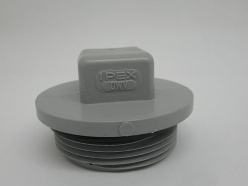 Ipex 26401 1-1/2" Grey Threaded Plug PVC DWV USED