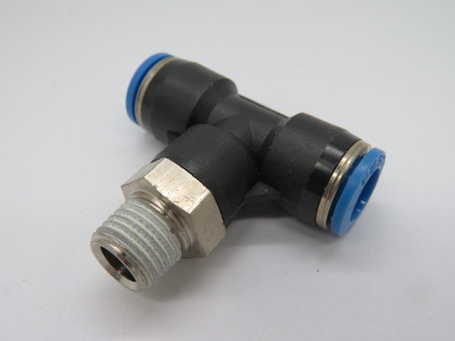 Festo QST-1/4-10 153112 Push-In T-Fitting R1/4" x 10mm Tubing OD NOP