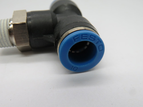 Festo QST-1/4-10 153112 Push-In T-Fitting R1/4" x 10mm Tubing OD NOP