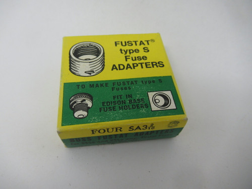 Fustat SA3-2/10 Buss Fustat Adapter for 3-2/10 & 2-8/10A Fuse 4-Pack NEW