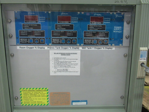 Neutronics 903-100-0 Premix Tank Oxygen % Analyzer Assembly COSMETIC DAMAGE USED