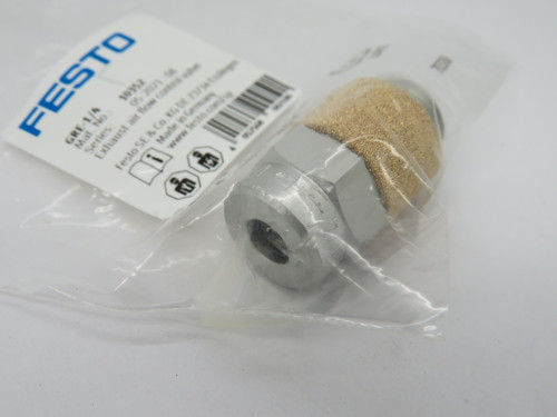 Festo 10352 GRE-1/4 Exhaust Air Flow Control Valve G1/4" 0-10bar NWB