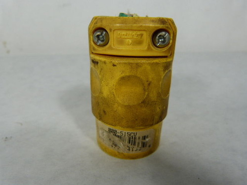 Leviton 000-515CV 3 Wire Grounding Connector USED