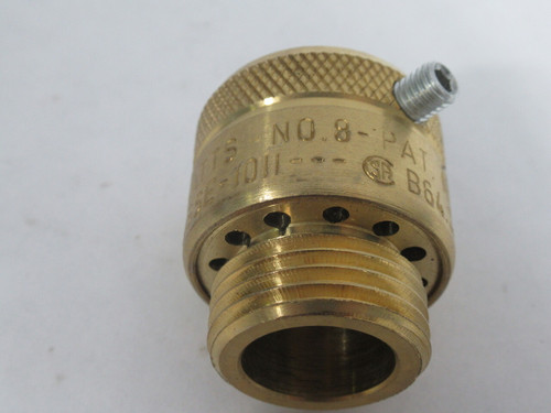 Watts 8 Brass Hose Connection Vacuum Breaker Backflow Preventer 3/4" 125 psi NOP