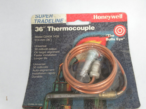 Honeywell Q340A1439 Universal 30mV Output 36" Thermocouple NEW