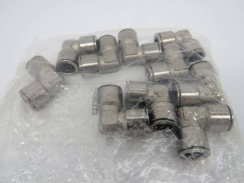 Festo 578275 NPQH-L-Q14-E-P10 Brass Push-In L-Connector 14mm Tubing OD 10-Pk NWB