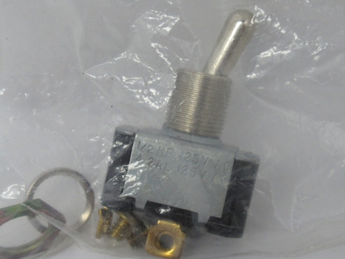 Cutler-Hammer 7501K13 Maintained Toggle Switch SPST 10A@250VAC 15A@125VAC NWB