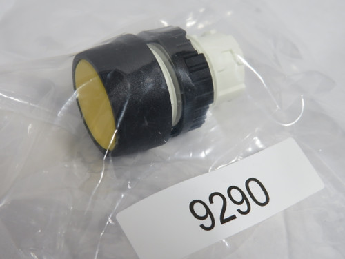 Festo 9290 T-22-GE Push Button Actuator 22.5mm Yellow Cap NWB