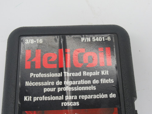 Helicoil 5401-6 Thread Repair Kit Size 3/8-16 *Missing Some Inserts* USED