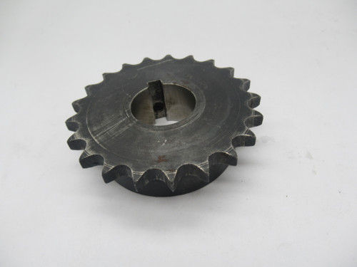 Generic 40B21 Roller Chain Sprocket 5/8" Bore 21 Teeth 40 Chain 1/2" Pitch USED