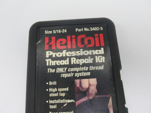 Helicoil 5402-5 Thread Repair Kit Size 5/16-24 *Missing Some Inserts* USED