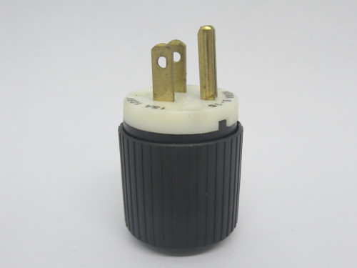 Bryant BRY5266NP Straight Blade Plug 15A 125V 2P 3W Nema 5-15 USED